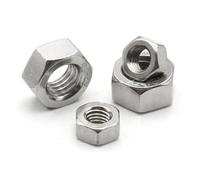 1-100 pièces A2-70 304 écrou hexagonal en acier inoxydable for boulon à vis M1 -M24(M1.4 (100pcs))
