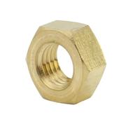 1-100 Pièces DIN934 Écrou Hexagonal En Cuivre Massif Laiton for M1.4 .6 M2 .5 M3 M4 M5 M6 M8 M10 M12 M14 M16 M18 M20-boulon À Vis(M1.6 (100PCS))