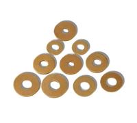 1-100 pièces GB97 Cale en laiton cuivre métal Meson M6/8/10 Rondelle plate ronde (M6 x 25 x 2,0 (5 pièces)