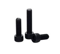 1-100 pièces M1.6/M2/M2.5/M3/M4/M5/M6/M8/M10/M12/M14/M16/M18/M20/M22/M24 acier au carbone à haute résistance de grade 12.9 vis à filet complet à tête en forme de tasse et douille hexagonale, M16x60mm