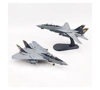 1 100 pour l'armée de la Marine américaine F14D F14A F-14 VF-31 en Alliage moulé sous Pression modèle d'avion Chasse Tomcat Ensemble de Jeu de Passe-Temps Miniature(C)