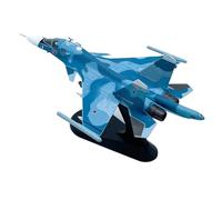 1: 100 pour Le Modèle d'avion Russe Sukhoi Cy-34 Su-34 SU34 Fullback en Alliage Décoratif Jouet pour Les Passionnés D'Aviation