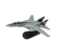 1/100 pour Tomcat F-14 Chasseur en Métal Moulé sous Pression VF103 Christmas Cat Squadron Modèle d'avion en Alliage À Collectionner (avec Support) Cadeau D'affichage