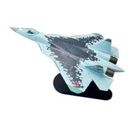 1/100 Sukhoi Russe pour SU57 Su-57 Avion De Chasse Furtif Avion en Métal Militaire Moulé sous Pression Modèle d'avion