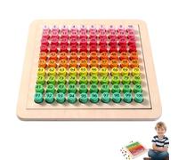 1-100 Wooden Math Hundred Board | 1-100 consécutive Numbers Game, Educational&LearningToy Gift for 3-12-year-old Kids, Boy, Girl