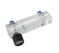 1-1000LPM Fit 6/8/10/12mm Tube OD LZM-6T débitmètre d'eau liquide rotamètre avec Valve(60-600mL Per min,Fit Tube OD 10mm)