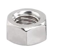 1-100pc Écrous M1 .2 .4 .6 M2 .5 M3 M4 M5 M6 M8 M10 M12-M27 M30 M33 304 Écrou Hexagonal En Acier Inoxydable(M24 (1pcs))