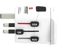 1.103165 Pro Light-World Adaptateur De Voyage Universel 2/3 Pôles - Depuis Et Pour 200 Pays - Tension Et Puissance : 100V 630W / 250V 1575W - Protection Contre Les Chocs [Z478]