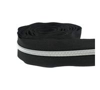 1-10M 5# Nylon Zippers For Sewing Plastic Zipper By Meters Jacket Zips Closures Bag Clothes Coil Zip Repair Kit DIY Accessories pour Les Jackets(Blue,3.0Meters)