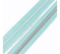 1-10M 5# Stripe Sewing Coil Zipper For Nylon Zips Bags Garment Decor Zip Tape By Meter Zippers Repair Kit DIY Accessories pour Les Jackets(Green,1meter)