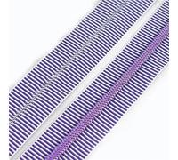 1-10M 5# Stripe Sewing Coil Zipper For Nylon Zips Bags Garment Decor Zip Tape By Meter Zippers Repair Kit DIY Accessories pour Les Jackets(Purple,2Meters)