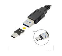 1-10PCS OTG Micro USB Type C Adapter for Android Phones and MacBook, USB-C Male to USB 2.0 Female Data Connector
