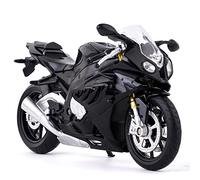 1:12 Alliage Moulé sous Pression Sport Moto Modèle Réalisable Shork-Absorber Jouet pour Enfants Cadeaux Collection De Jouets pour BMW S1000RR
