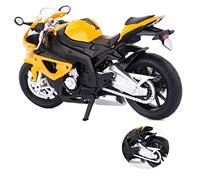1:12 Alliage Moulé sous Pression Sport Moto Modèle Réalisable Shork-Absorber Jouet pour Enfants Cadeaux Collection De Jouets pour BMW S1000RR