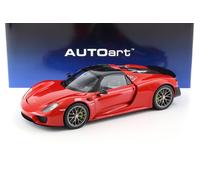 AUTOART 1/12 Porsche 918 Spyder 2013 Weissach Package Rouge