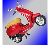 1/12 Échelle Pédale Moto Métal Moulé sous Pression Vélo Miniature Course Jouet pour Collection Cadeau pour Primavera 150