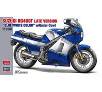 1:12 HASEGAWA Suzuki Rg400G Late Version Blue/White W/Under Cowl Kit HA21739