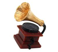 1/12 Maison de poupée miniature modèle de phonographe vintage pour n'importe quelle pièce accessoire
