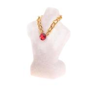 1/12 miniature maison de poupée collier présentoir mannequins modèle ensemble pour artisanat boutique boutique boutique décoration maison de poupée miniature collier modèle d'affichage