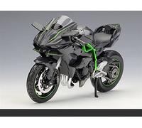 1:12 Modèle De Moto Moulé sous Pression Jouet D'absorption Shork Réalisable pour Enfants Cadeaux Collection Jouets pour Kawasaki H2R
