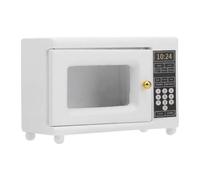 1:12 Pollhouse Microwave Four, Haute Simulation Miniature Doll House Microwave Mini Dining Room Small Decoration for Complémentary Dollhouse Kitchen Appliance | Resin Mini Oven Modèle