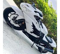 1:12 pour pour Ninja ZX-14R Alliage Noir Motocross Moto Modèle Jouet Voiture Collecte Cadeaux Moulage sous Pression Modèle Adulte Collection