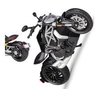 1/12 pour X Diavel S 2021 Modèle De Moto Moulé sous Pression Jouet Véhicule Collection Autobike Shork-Absorber Off Road Autocycle Jouets Voiture