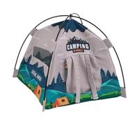 1:12 Scale Doll Camping Tent - Realistic Miniature Shelter with Light, Play Accessory | for Boys Girls Home Outdoor Garden Display Collection Use, Tent, Miniature Play Display