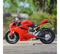 1/12 Véhicules Moulés sous Pression Loisirs À Collectionner pour Diavel 1199 Panigale Moto Modèle Enfants Jouets