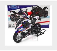 1:12 WELLY Bmw S1000 Rr 2019 White Blue Black WE62207WH