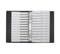 1% 1206 SMD Resistance Assorted Folder, 170 valeurs par 50 Pièces | Assortiment de Condensateurs Assortiment pour ExpéRiences en Laboratoire