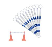 1-12Pcs Générique Barres De Cônes De Circulation Rétractables Entreprise & Industrie Signalétique Panneaux De Signalisation Routière