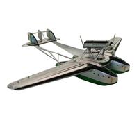 1:144 Alliage WWII Italie SIAI-Marchetti S.55X FlyingBoat Aviation Toy Aircraft Model Simulation Aviation Science Exhibition Model