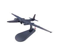 1 144 pour US U-2 U2 Avion de Reconnaissance Black Cat Escadron Alliage modèle d'avion moulé sous Pression Ensemble de Jeu de Passe-Temps Miniature
