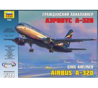 1:144 Zvezda Airbus A-320 Kit Z7003 Modellino