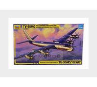 1:144 ZVEZDA Tupolev Ty-95Ms Bear Military Russian Airplane 1956 Kit ZS7038