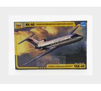 1:144 ZVEZDA Yakovlev Yak-40 Turbojet Passenger Aircraft Airplane Kit ZS7030