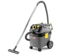 Kärcher Aspirateur Eau et poussières NT 30/1 AP Te L, Max. 1380 W, Filtre plissé Plat, réservoir : 30 l, Tuyau : 2,5 m, suceur pour sols humides/secs (300 mm), suceur de Fentes, Prise Automatique