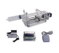 1-150 ML Laboratoire Micro Seringue Pompe De Bureau Précision Électrique Pompe D'injection Mini Propulser Pompe Liquide Colle Distributeur DC 12 V Laboratoires scientifiques(Upgrade Model)