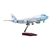1: 150 Modèle d'avion des États-Unis D'Amérique pour Les Avions B747 avec Lumières Et Train D'atterrissage Ensemble de Jeu de Passe-Temps Miniature(Without Light)