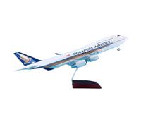 1:150 pour Boeing B747-400 Singapore Airlines, Modèle d'avion À Roues De 47cm, Ornement Cadeau