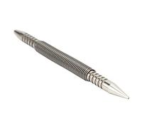 1/16″Dual Head Nail Setter and 3/16″Center Punch, Spring Loaded Center Hole Punch Tool, 3500 PSI Striking Force Counter Punch Spring Nail Set for Wood, Metal
