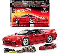 Mattel Brick Shop Hot Wheels Coffret de Construction NSX Acura des Années 90 Mattel Brick Shop de la série Elite, avec 876 pièces, collectionneurs adultes et enfants à partir de 10 ans, JFT17