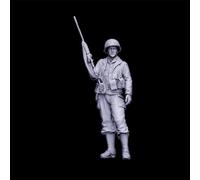 1/16 WWII US Airborne Soldier Modèle Résine Figure Kit Miniature Résine Pièces//ef7j-8 (non assemblé et non peint)