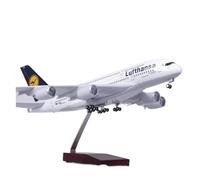 1/160 pour Avion Airbus A380 Vitrine de Collection pour Amateurs de Cadeaux(with Light)