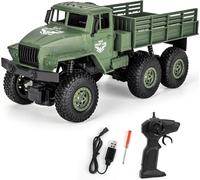 1/18 2,4 GHz 4WD -Véhicule RC Car Electric Six roues Camion simulé -Modèle réduit Jouet
