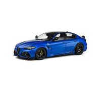 Solido Voiture miniature Alfa Romeo Giulia GTA Bleu anodisé 1:18 2022