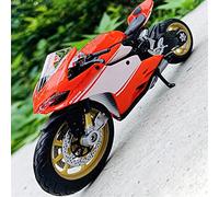 1/18 Alliage Moto Modèle Jouet Voiture Cadeau Collection avec Amortisseur Course Garçon pour 1199 Superleggra