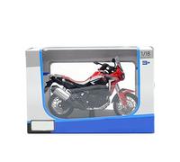1/18 Alliage Moulé sous Pression Modèle De Moto Jouet Amortisseur De Choc Fonctionnel pour Africa Twin DCT pour Enfants Cadeaux Collection De Jouets