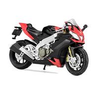 1:18 Alliage Moulé sous Pression Sport Moto Modèle Réalisable Shork-Absorber Jouet pour Enfants Cadeaux Collection De Jouets pour RSV 4 Usine